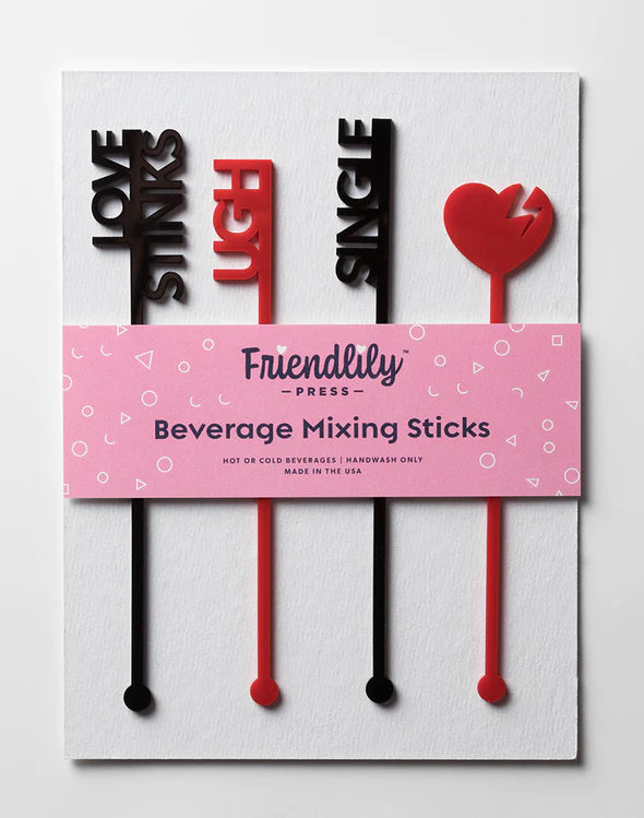 FRIENDLILY PRESS Drink Stirrers