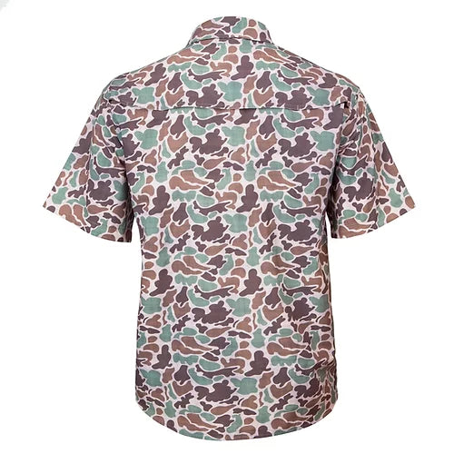 FIELDSTONE S/S Toddler Camo Button Down