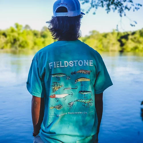 FIELDSTONE Youth Fishing Lures T-shirt