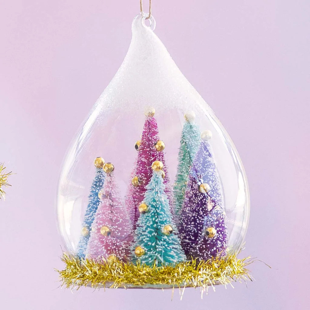 Glitterville Tree Dome Ornament