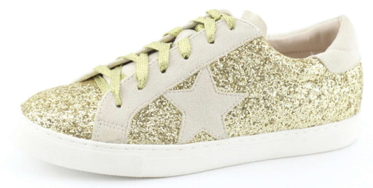 UCOM Gold Glitter Sneakers