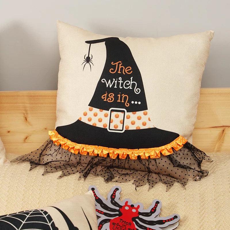The Witch Is In Pillow Cover