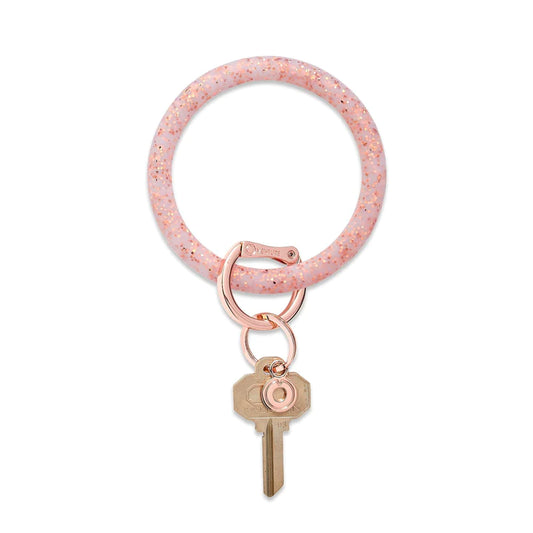 OVENTURE Key Ring Rose Gold Confetti