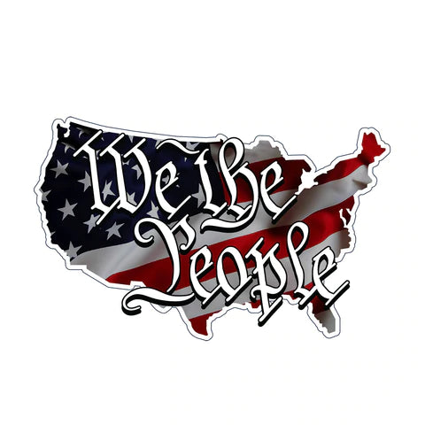 KERUSSO Sticker We the People