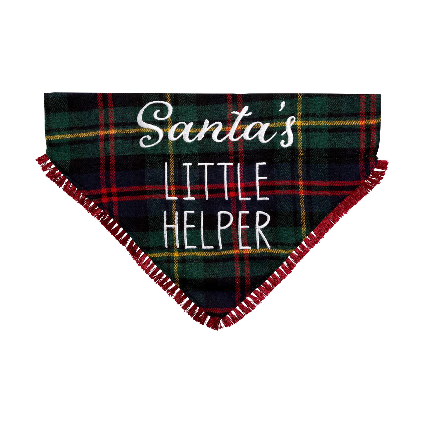 Santa's Little Helper Dog Bandana