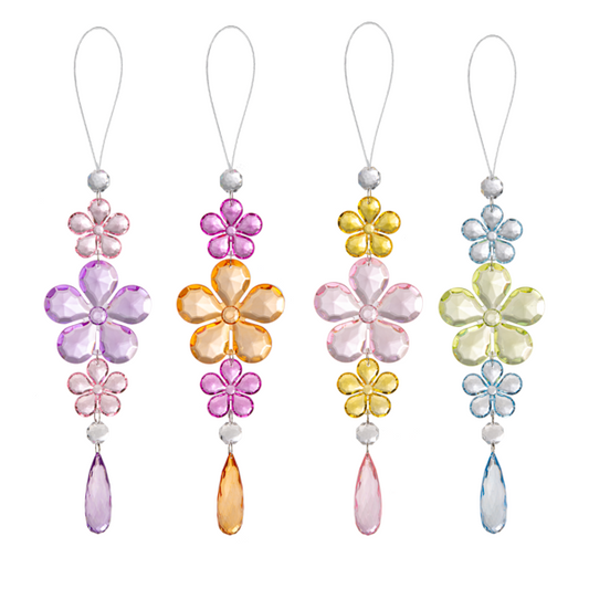 GANZ 9.25" Daisy Pendant