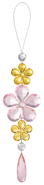 GANZ 9.25" Daisy Pendant