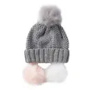 SNAP ON Pom Pom Beanie
