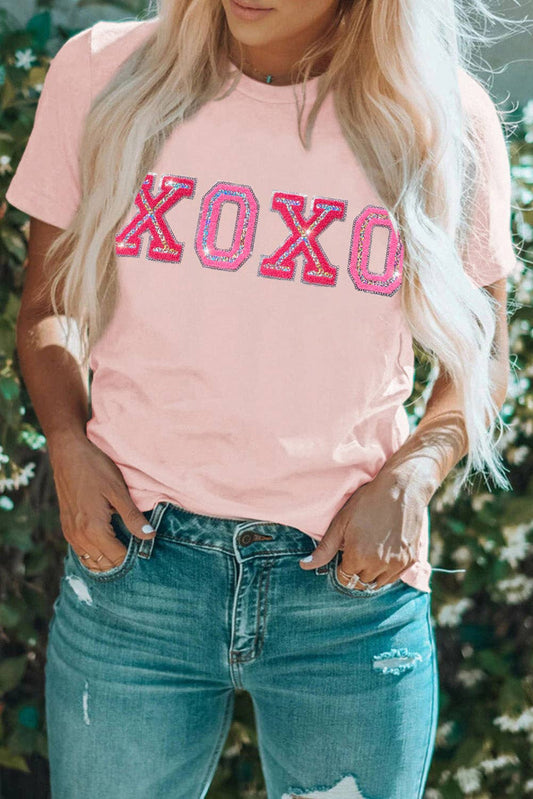 XOXO Pink Valentines T-shirt