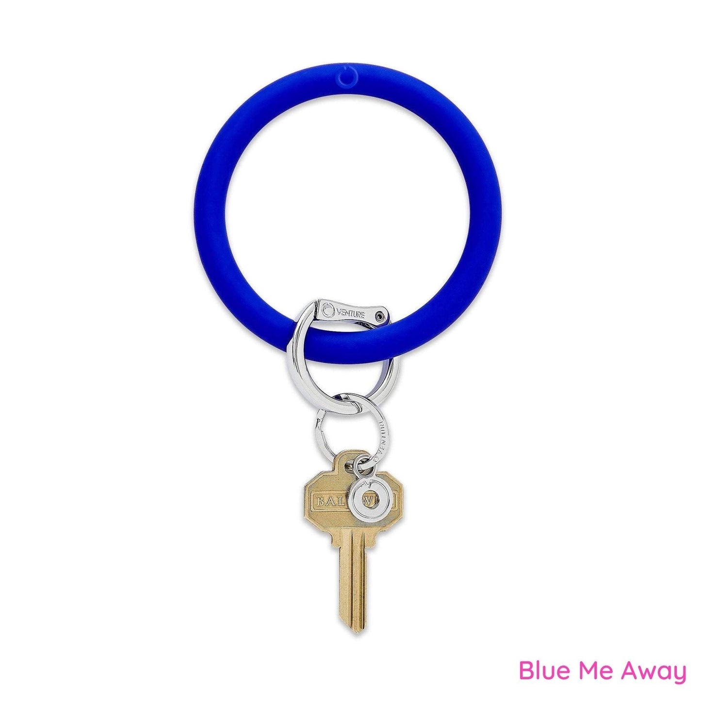 OVENTURE Big O Silicone Key Ring Blue