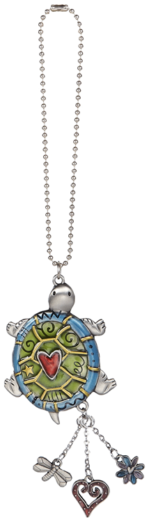 GANZ Car Charm Color Turtle