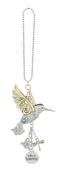 GANZ Car Charm Hummingbird