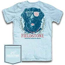 FIELDSTONE Flag Shades Lab T-shirt