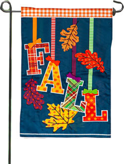 Falling Leaves Garden Flag