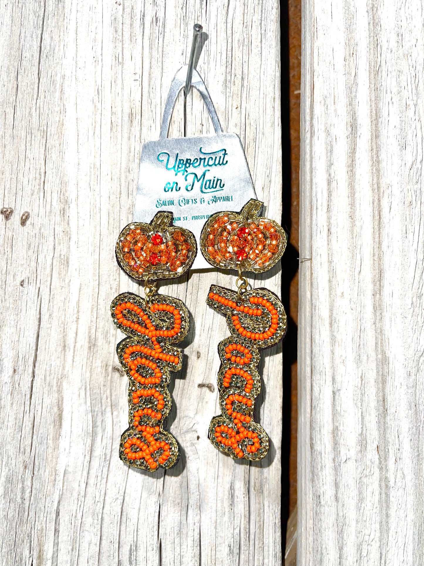 Hocus Pocus Pumpkin Earrings