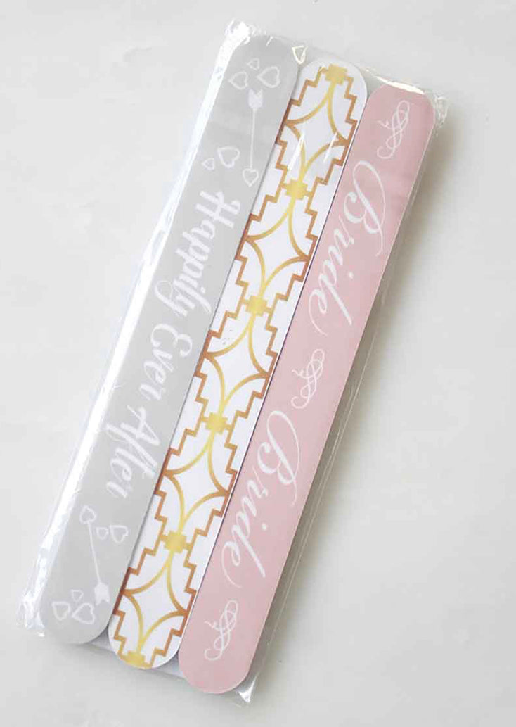 Bride Nail File Set