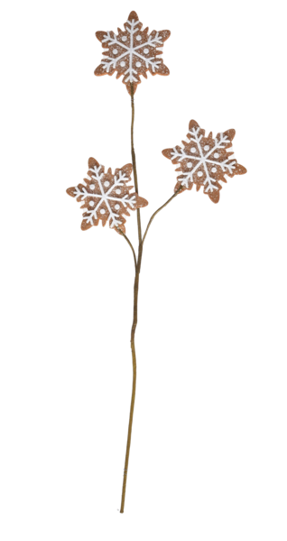 Gingerbread Snowflake Spray