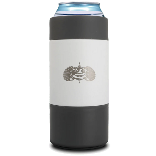 TOADFISH 16oz Can Cooler White