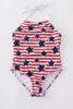 Patriotic Star Swim Suit